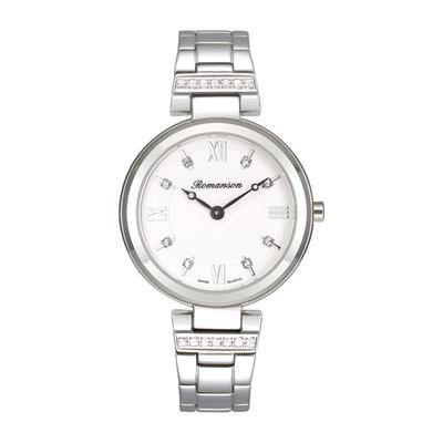 ساعت مچی عقربه ای زنانه رومانسون مدلrm8a15qlwwasr1