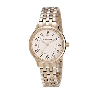 ساعت مچی عقربه ای زنانه رومانسون مدل rm4224ll1ra16r