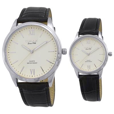 ست ساعت مچی عقربه ای زنانه و مردانه اوماکس کد jx03p62b