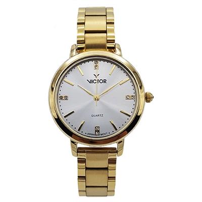 ساعت مچی عقربه ای زنانه ویکتور مدل v1342 03