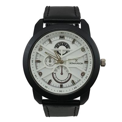 ساعت مچی عقربه ای مردانه رومانسون مدل w 100