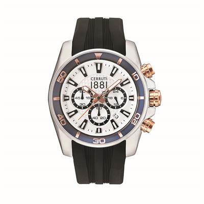 ساعت مچی عقربه ای مردانه چروتی کد cra129sn04bk