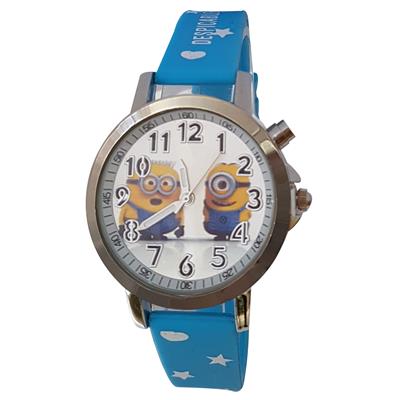 ساعت مچی عقربه ای پسرانه طرح مینیون کد e smi1