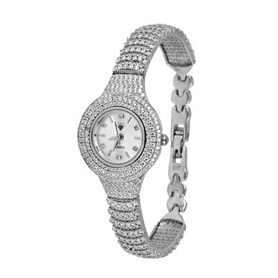 ساعت مچی عقربه ای نقره زنانه کد 1000458