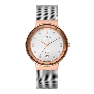 ساعت مچی عقربه ای زنانه اسکاگن دانمارک کد 456lrs