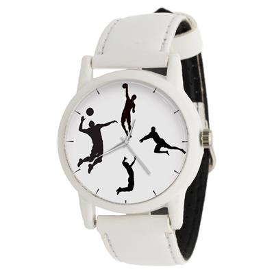 ساعت مچی عقربه ای طرح والیبال کد lf1574