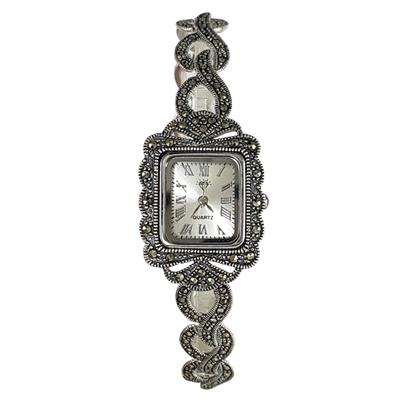 ساعت مچی عقربه ای نقره زنانه کد dn114