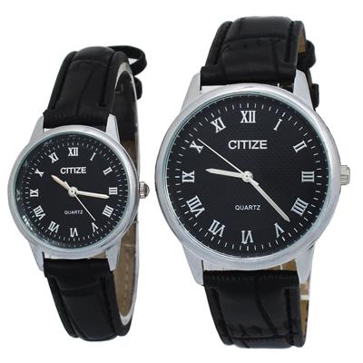 ست ساعت مچی عقربه ای زنانه و مردانه سیتیز کد mwsu 0046