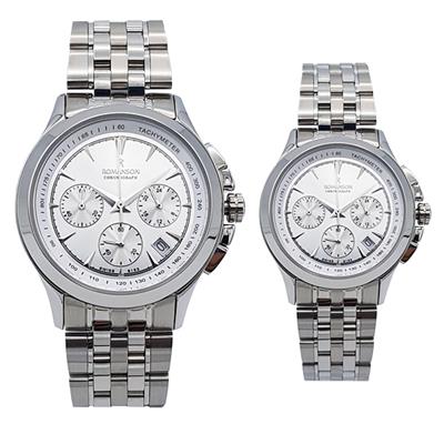 ست ساعت مچی عقربه ای زنانه و مردانه کد 8193