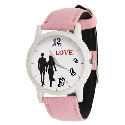 ساعت مچی عقربه ای زنانه والار طرح love کد lf1742