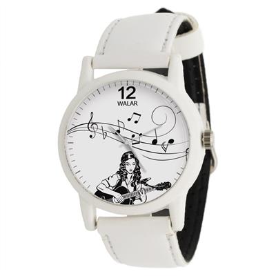 ساعت مچی عقربه ای زنانه والار طرح موسیقی کد lf1657