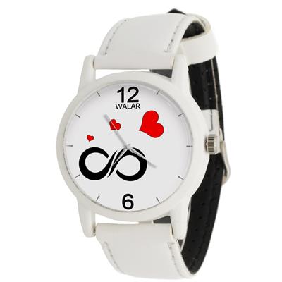 ساعت مچی عقربه ای زنانه والار طرح بی نهایت مدل lf1668