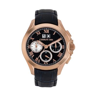 ساعت مچی عقربه ای مردانه چروتی کد cra189sr03bl