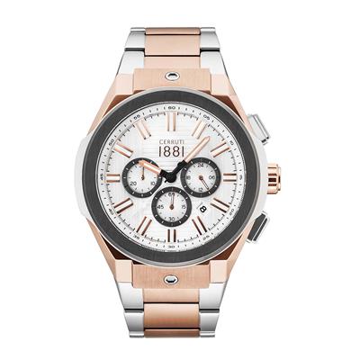 ساعت مچی عقربه ای مردانه چروتی کد cra163sru04mrt