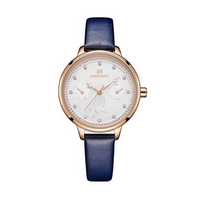 ساعت مچی عقربه ای زنانه نیوی فورس مدل nf5003 bl d4