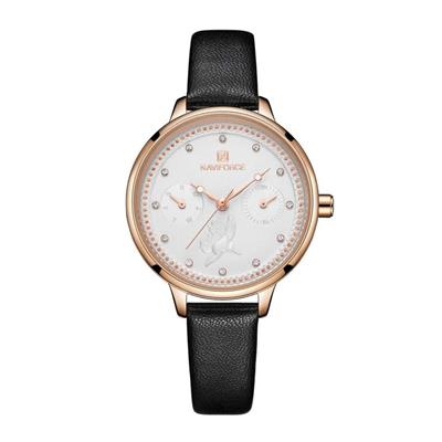 ساعت مچی عقربه ای زنانه نیوی فورس مدل nf5003 bl5e