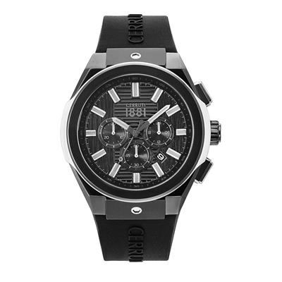 ساعت مچی عقربه ای مردانه چروتی کد cra163sbu02bk