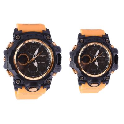 ست ساعت مچی عقربه ای زنانه و مردانه ایکسپونی کد 7089m