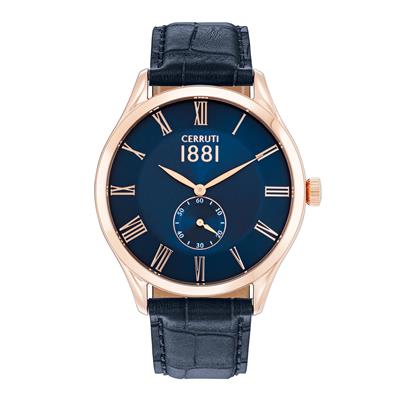ساعت مچی عقربه ای مردانه چروتی کد cra141sr03bl