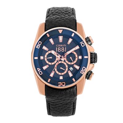 ساعت مچی عقربه ای مردانه چروتی کد cra129sr61bk