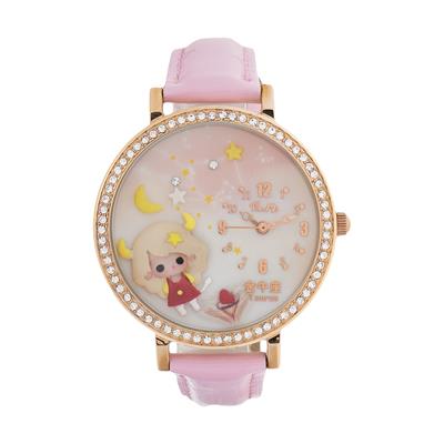 ساعت مچی عقربه ای دخترانه مدل tm k148