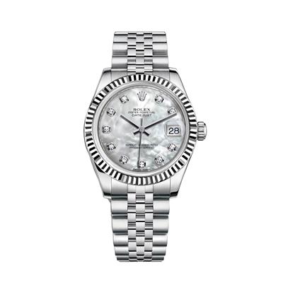 ساعت مچی عقربه ای زنانه مدل دیت جاست کد hc2099