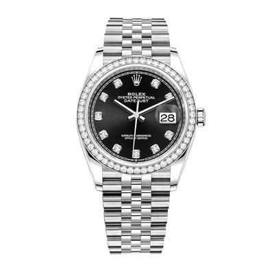 ساعت مچی عقربه ای مردانه مدل دیت جاست کد hc2082