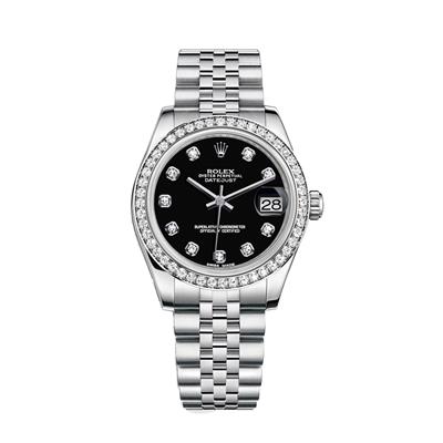 ساعت مچی عقربه ای زنانه مدل دیت جاست کد hc2080