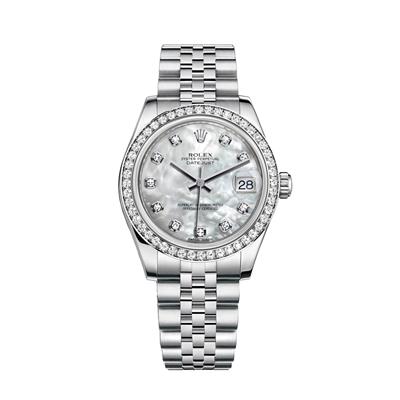 ساعت مچی عقربه ای زنانه مدل دیت جاست کد hc2100