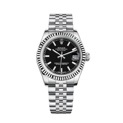 ساعت مچی عقربه ای زنانه مدل دیت جاست کد hc2075