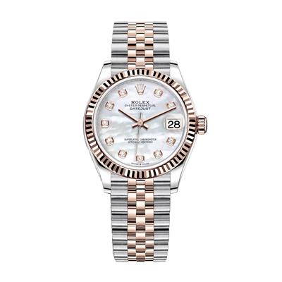 ساعت مچی عقربه ای زنانه مدل دیت جاست کد hc2060