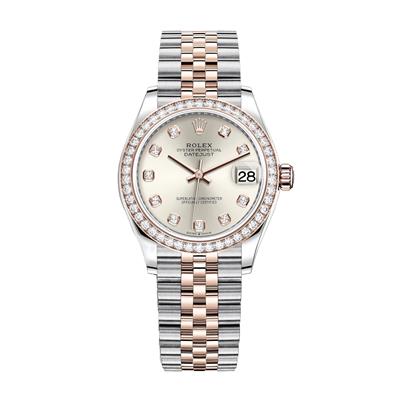 ساعت مچی عقربه ای زنانه مدل دیت جاست کد hc2056