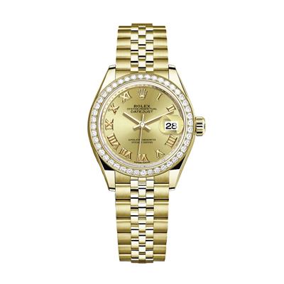 ساعت مچی عقربه ای زنانه مدل دیت جاست کد hc2040