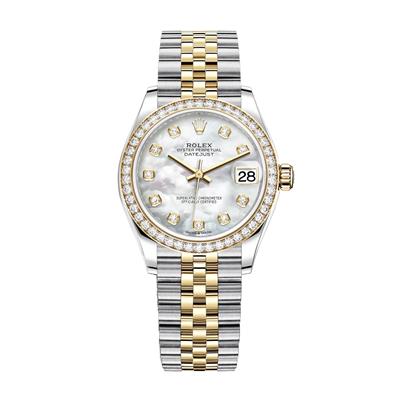 ساعت مچی عقربه ای زنانه مدل دیت جاست کد hc2032