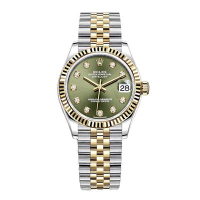 ساعت مچی عقربه ای زنانه مدل دیت جاست کد hc2030