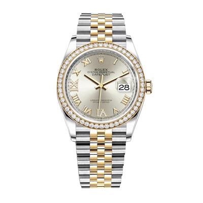 ساعت مچی عقربه ای مردانه مدل دیت جاست کد hc2025