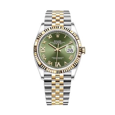 ساعت مچی عقربه ای مردانه مدل دیت جاست کد hc2028