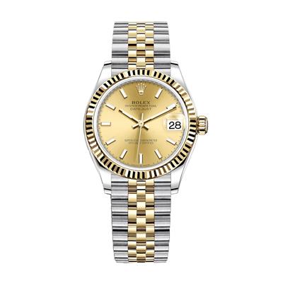 ساعت مچی عقربه ای زنانه مدل دیت جاست کد hc2014