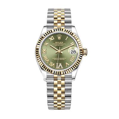 ساعت مچی عقربه ای زنانه مدل دیت جاست کد hc2026