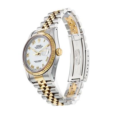 ساعت مچی عقربه ای مردانه مدل دیت جاست کد h2013