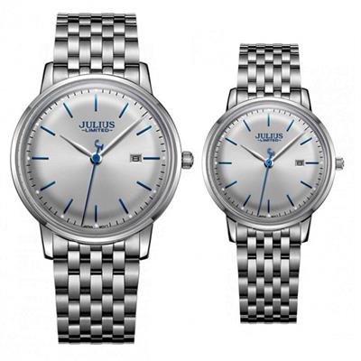 ست ساعت مچی عقربه ای زنانه و مردانه جولیوس کد jal 040a