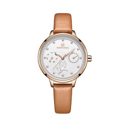 ساعت مچی عقربه ای زنانه نیوی فورس کد nf5003 rg