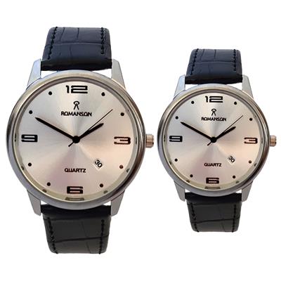 ست ساعت مچی عقربه ای زنانه و مردانه مدل 8699sl