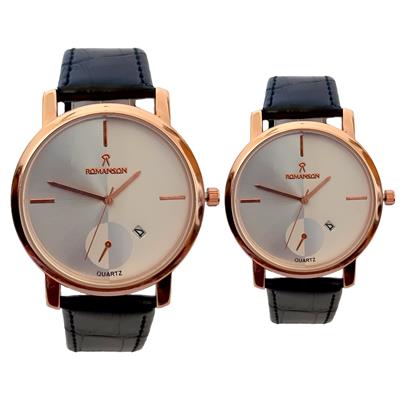 ست ساعت مچی عقربه ای زنانه و مردانه مدل 8699bl