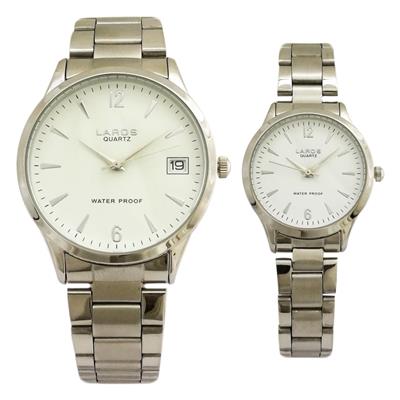 ست ساعت مچی عقربه ای زنانه و مردانه لاروس مدل 0118 8022 d