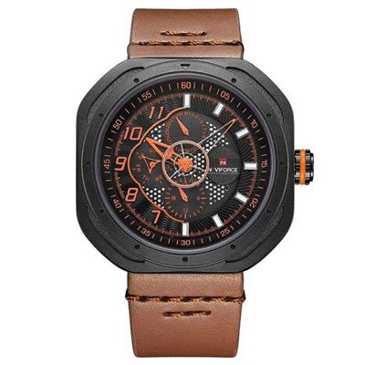 ساعت مچی عقربه ای مردانه نیوی فورس مدل nf9141m ch ghah nar