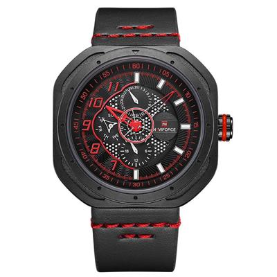 ساعت مچی عقربه ای مردانه نیوی فورس مدل nf9141m ch me gher