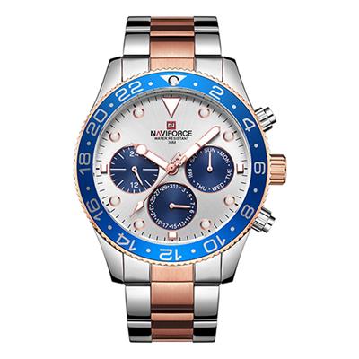 ساعت مچی عقربه ای مردانه نیوی فورس مدل nf9147m no roz