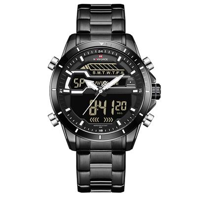 ساعت مچی عقربه ای مردانه نیوی فورس مدل nf9133m bbw