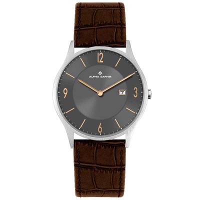 ساعت مچی عقربه ای مردانه آلفا سفیر مدل 386c